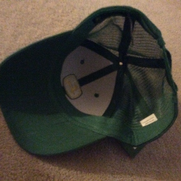 John Deere Mesh Snapback Hat Everglades Equipment Group Green/Yellow - Picture 4 of 4
